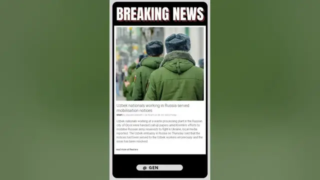 Video thumbnail for Uzbek nationals in Russia get mobilisation: What does this mean for relations between countries?