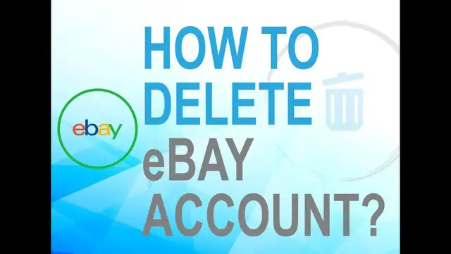 Video thumbnail for How to Delete eBay Account once and for all?