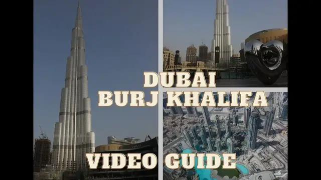 'Video thumbnail for Dubai Burj Khalifa at the Top level 148 - Dubai Mall - Dubai Mall of the Emirates - Dubai Fountain.'