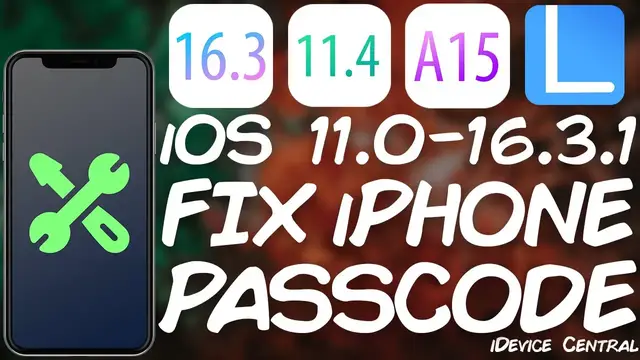 Video thumbnail for iOS 11 - 16.3.1: How To Fix iPhone, iPad, or iPod Touch If You Forgot Passcode