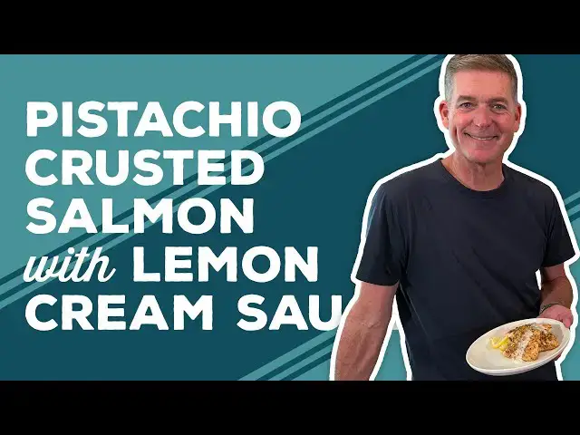 Video thumbnail for Love & Best Dishes: Pistachio Crusted Salmon with Lemon Cream Sauce Recipe | Seafood Dinner Ideas