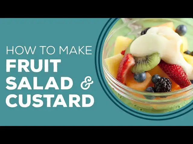 Video thumbnail for Fresh Fruit Salad with Creamy Custard Sauce by Bobby Deen - Blast from the Past