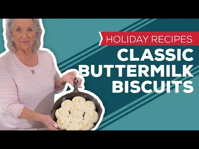 Video thumbnail for Holiday Cooking & Baking Recipes: Classic Buttermilk Biscuits Recipe