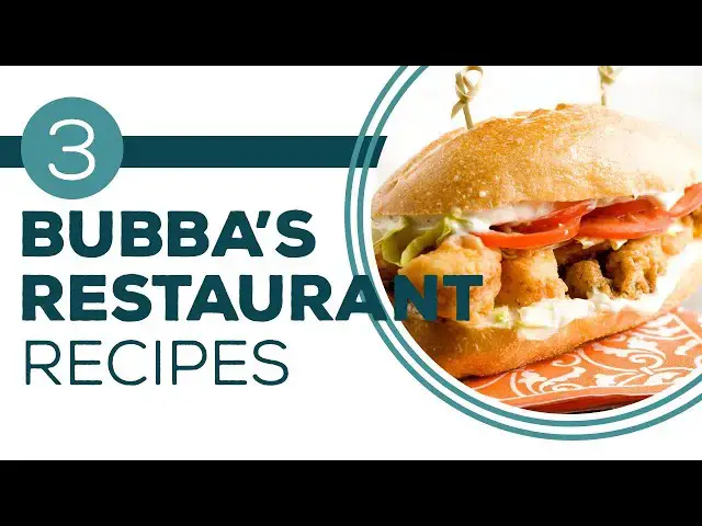 Video thumbnail for Full Episode Fridays: Bubba's Oyster Bar - 3 Uncle Bubba's Restaurant Recipes