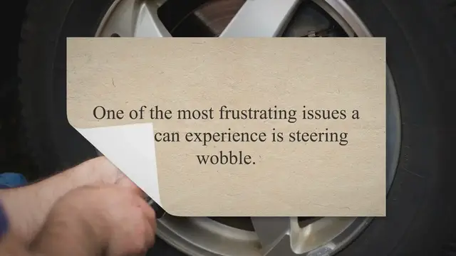 Video thumbnail for Diagnosing Steering Wobble: A Mechanic's Guide