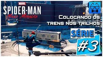 Video thumbnail for Série SPIDER MAN Miles Morales Colocando os trens nos trilhos, Dublado em Português PT  BR