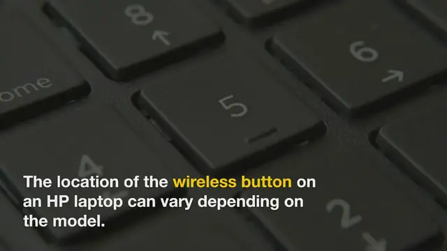 Video thumbnail for Where Wireless Button On Hp Laptop