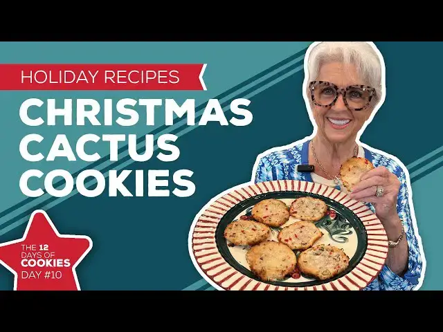 Video thumbnail for Holiday Cooking & Baking Recipes: Christmas Cactus Cookies Recipe | 10th Day of Christmas Cookies