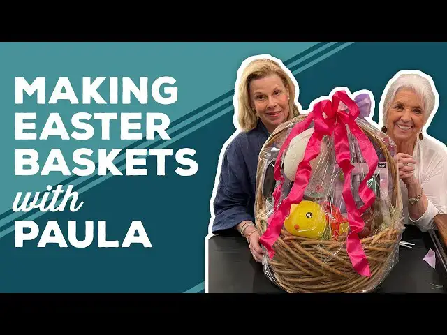 Video thumbnail for Love & Best Dishes: Making Easter Baskets with Paula | Easter Basket Ideas