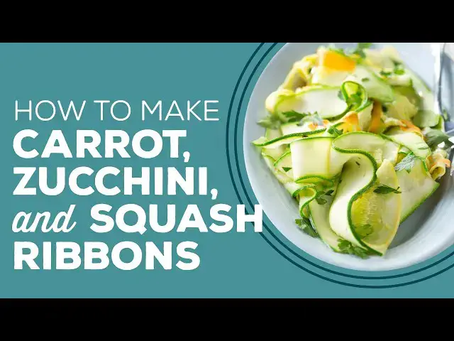 Video thumbnail for Blast from the Past: Carrot, Zucchini, and Squash Ribbons Recipe | Healthy Sides for Dinner