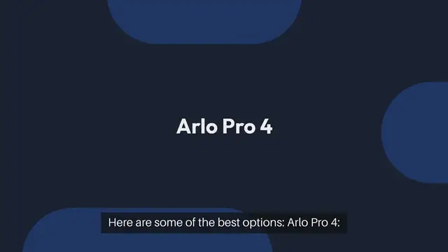 Video thumbnail for Best Home Security Cameras With App Control