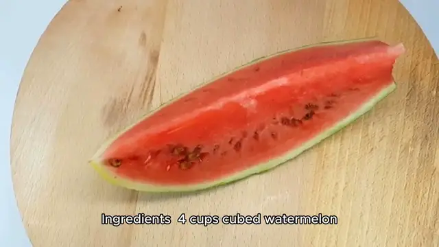 Video thumbnail for Watermelon margarita recipe