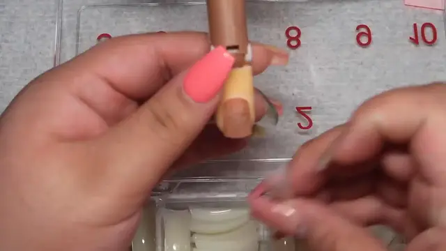 Video thumbnail for Summer glass nail tutorial