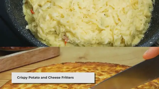 Video thumbnail for How to Make Crispy Potato and Cheese Fritters