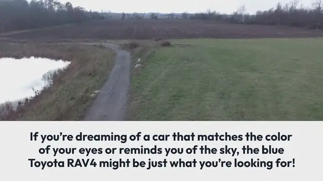 'Video thumbnail for Blue Toyota RAV4'