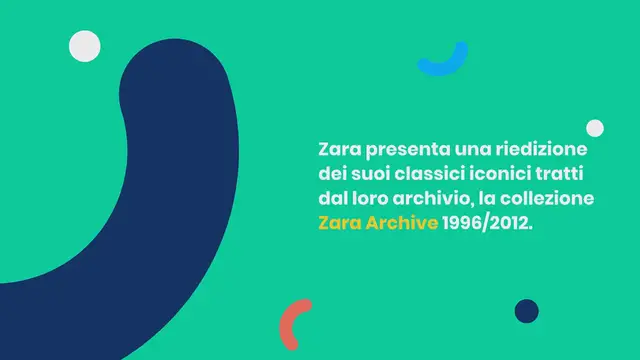 Video thumbnail for Zara archive collection: la limited edition con i look 1996-2012