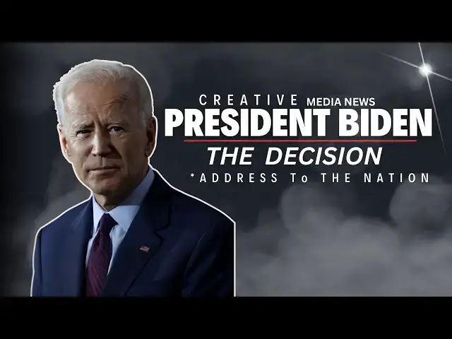 Video thumbnail for Biden Withdraws from 2024 Race: Final Months of His Career | Creative Media News