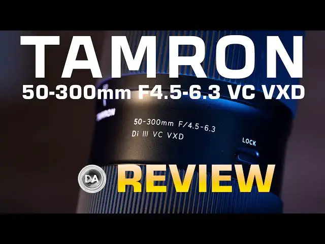 Video thumbnail for Tamron 50-300mm F4.5-6.3 VC VXD Review  | Now with Macro!