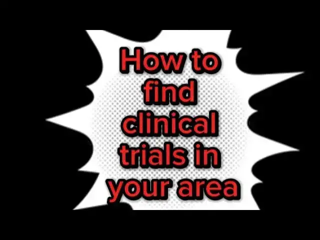 Video thumbnail for How to find clinical trials in your area