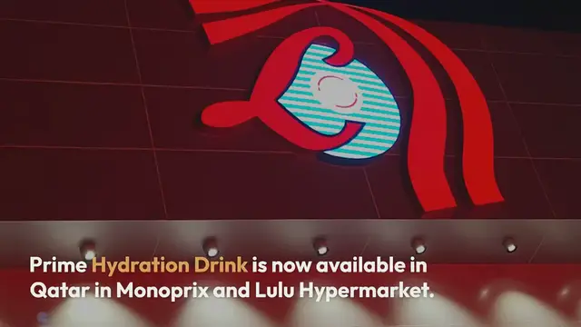 Video thumbnail for PRIME HYDRATION DRINK NOW IN QATAR FOR 8$: