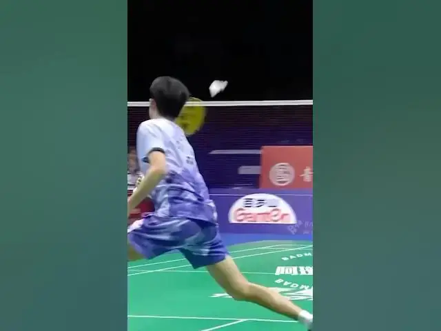 Video thumbnail for CRAZY BADMINTON REFLEXES #badminton #badmintolovers #badmintonhighlights