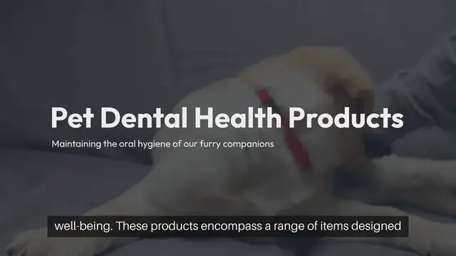Video thumbnail for Pet Dental Health Products