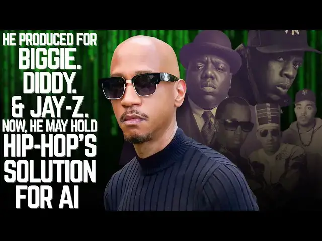 'Video thumbnail for Ron Lawrence: Bad Boy Producer Talks Jay-Z,The LOX, Biggie, Diddy & How AI Will Help Hip-Hop Forever'