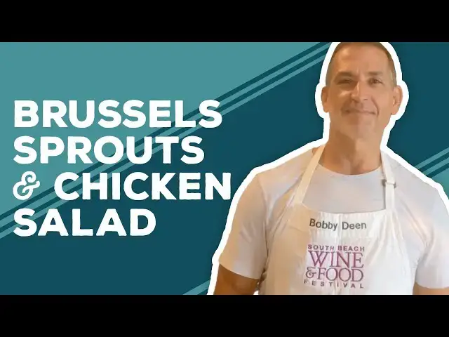 Video thumbnail for Love & Best Dishes: Brussels Sprouts & Chicken Salad Recipe