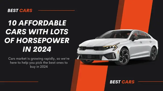 'Video thumbnail for 10 Affordable Cars with Lots of Horsepower in 2024'