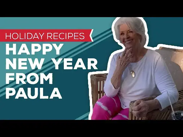 Video thumbnail for Holiday Cooking & Baking Recipes: Happy New Year 2022 from Paula Deen