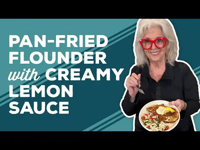 Video thumbnail for Love & Best Dishes: Pan-Fried Flounder with Creamy Lemon Sauce Recipe | Fried Fish Recipe