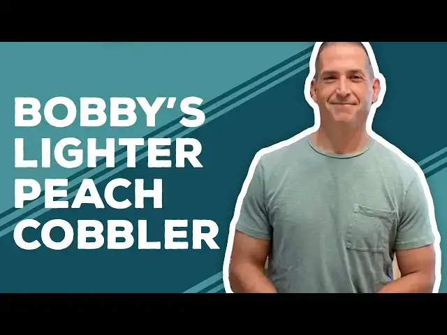 Video thumbnail for Quarantine Cooking: Bobby's Lighter Peach Cobbler
