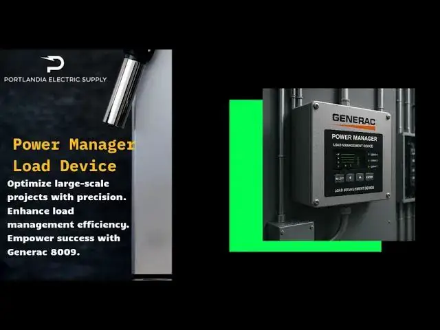 Video thumbnail for Generac Power manager Load Management Device – 8009