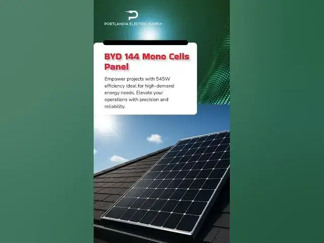 Video thumbnail for BYD 144 Mono Cells Black/Silver 545w Solar Panel – MLTK-36 520-545W