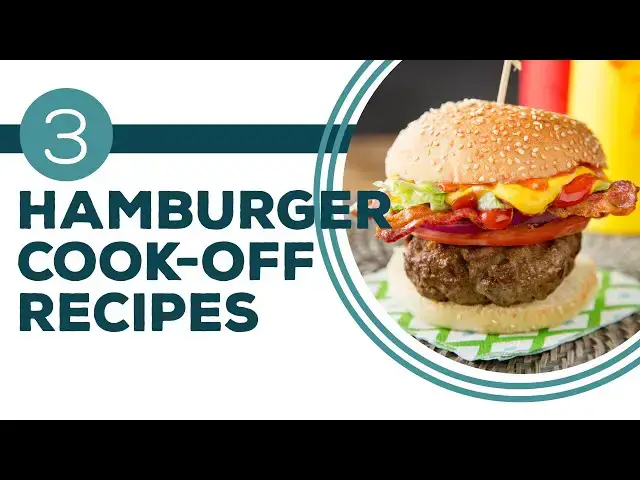 Video thumbnail for Full Episode Fridays: Burger Showdown - 3 Hamburger Cook-Off Recipes