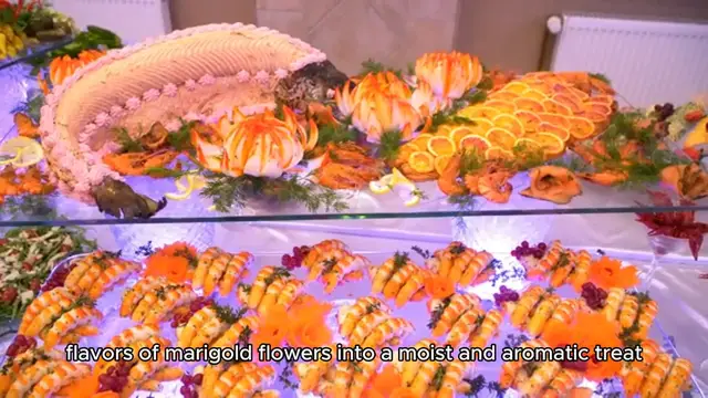 Video thumbnail for marigold cake