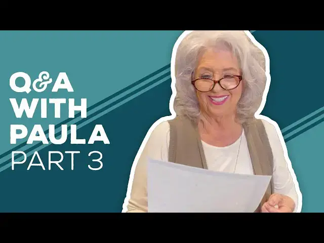 Video thumbnail for Love & Best Dishes: Q&A with Paula Pt. 3
