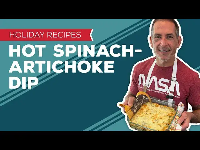 Video thumbnail for Holiday Cooking & Baking Recipes: Hot Spinach-Artichoke Dip Recipe | Thanksgiving Appetizer Ideas
