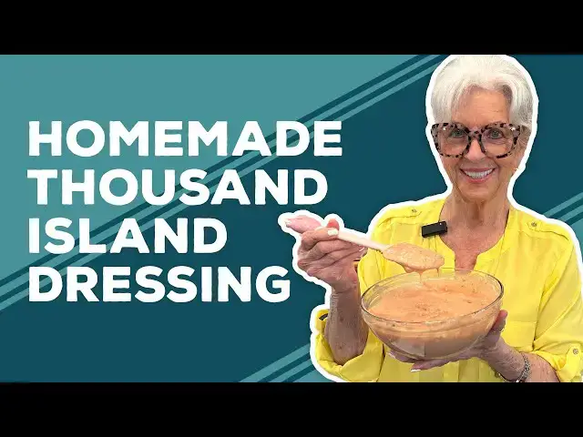 Video thumbnail for Love & Best Dishes: Homemade Thousand Island Dressing Recipe