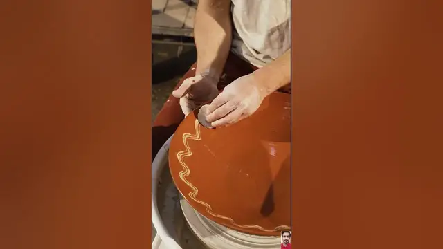 Video thumbnail for #DIY Clay Pot Design Crafting | #shorts