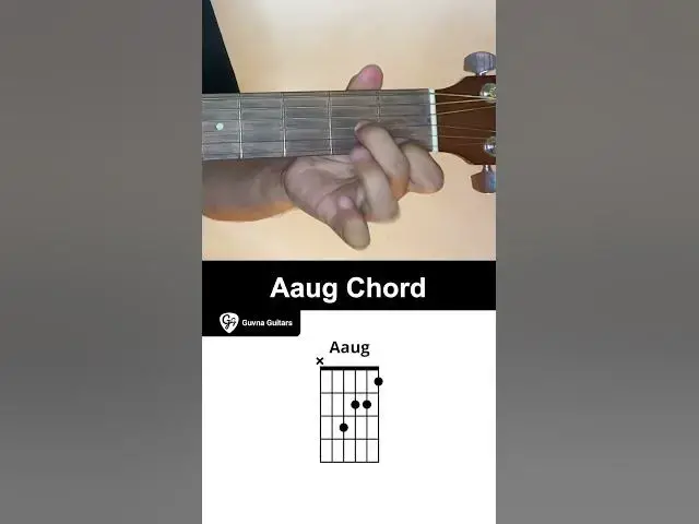 Video thumbnail for How To Play The Aaug Chord On Guitar - Guvna Guitars