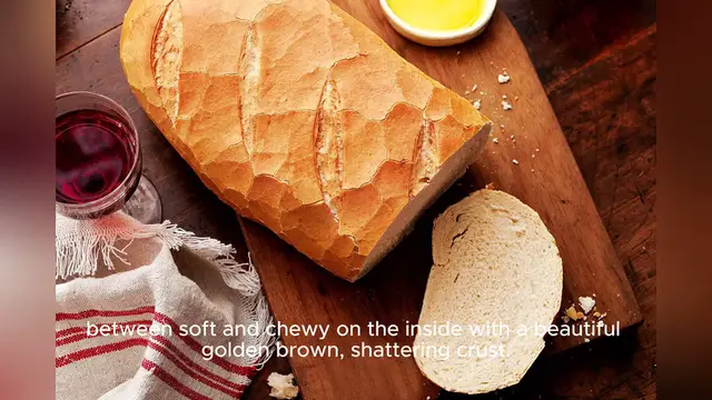 Video thumbnail for crusty bread recipe