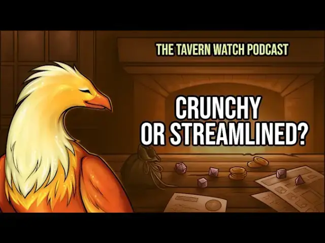 Video thumbnail for Do you like your TTRPGs crunchy or streamlined?