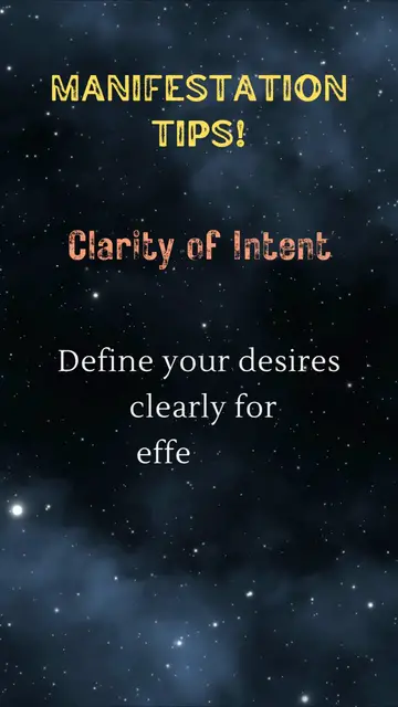 Video thumbnail for Manifestation Tips!