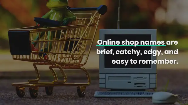 Video thumbnail for 450+ Catchy Online Shop Names Ideas to Choose From