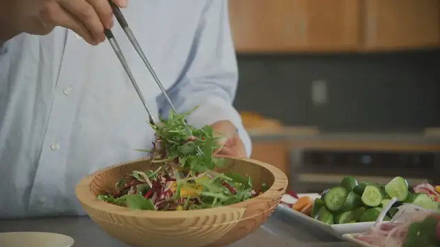 Video thumbnail for Pineapple Mango Salad with Chili Honey Syrup and Fresh Mint: A Tropical Delight with a Kick