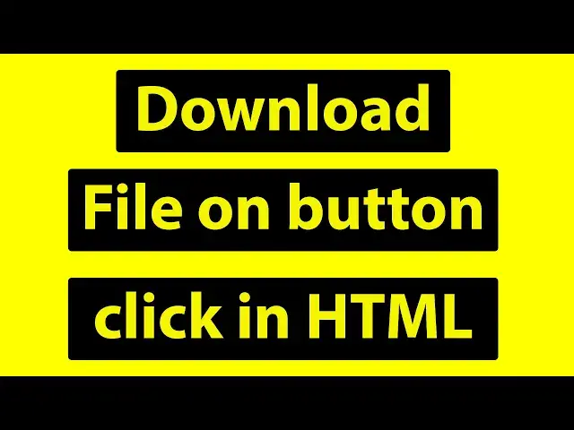 Video thumbnail for Download image on click in HTML || Download File on Button Click in HTML