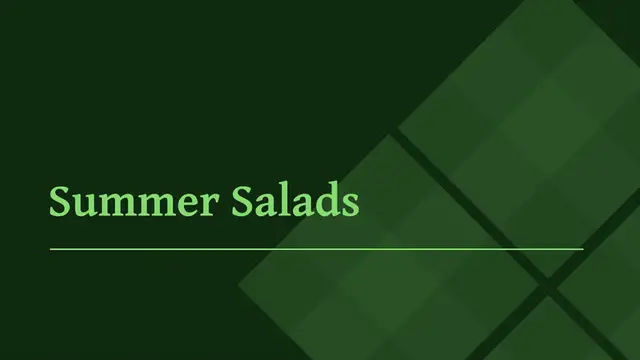 Video thumbnail for 28 Summer Salads You Need To Bookmark Right Now:
