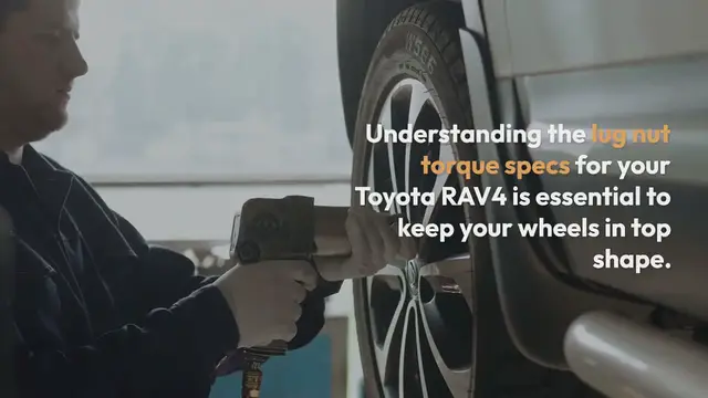 'Video thumbnail for Toyota RAV4 Lug Nut Torque Specifications'