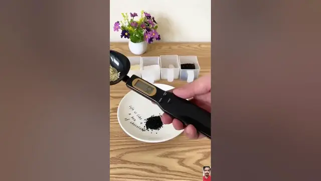 Video thumbnail for Link in Bio ✅ | Digital Kitchen Scale & Measuring Spoon